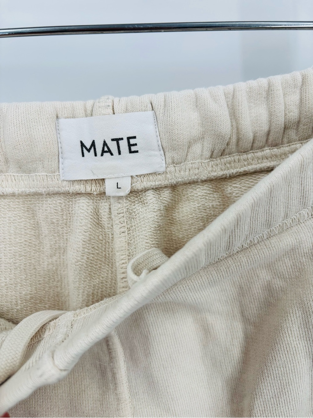 MATE the label cream fleece pocket shorts - Picture 2 of 3